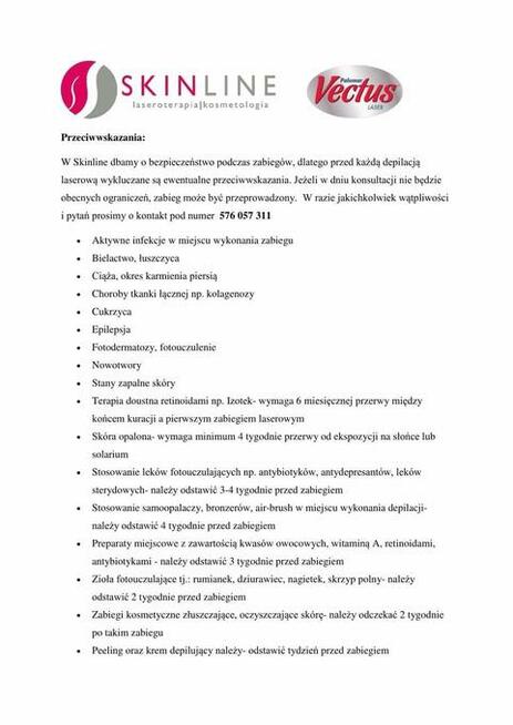 Depilacja laserowa Palomar Vectus