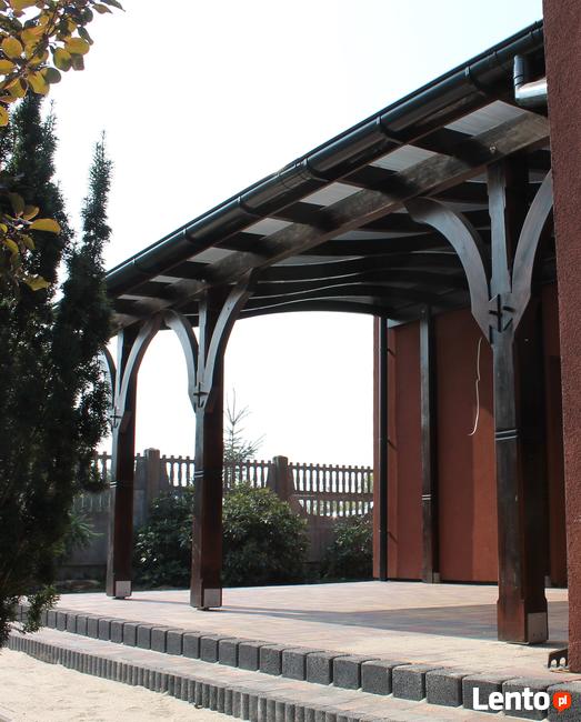 WIATA ZADASZENIE TARASU Pergola Altana Altanka Poliwęglan