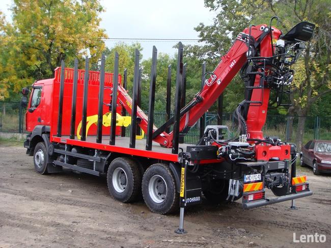 Montaż żurawia HIAB HDS serwis Żurawi naprawa PALFINGER