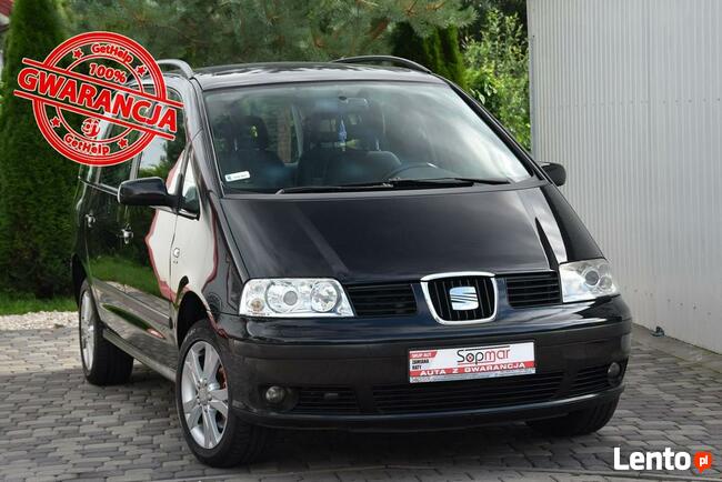 Seat Alhambra 1.9TDi 115KM Automat 2008r. Xenon climatronic TEMPOMAT