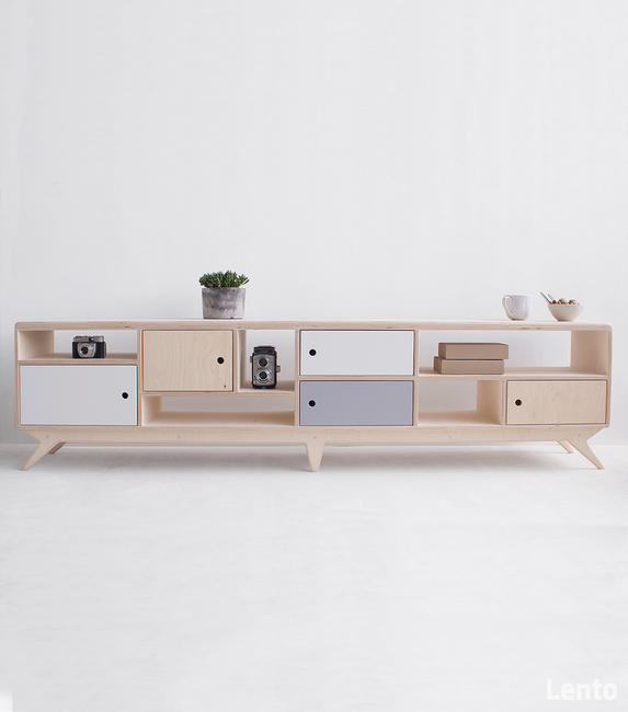 Szafka RTV Meble na zamuwienie ,plyta sklejka z brzozy