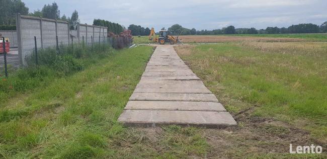 Drogi dojazdowe, tymczasowe, utwardzenie drogi