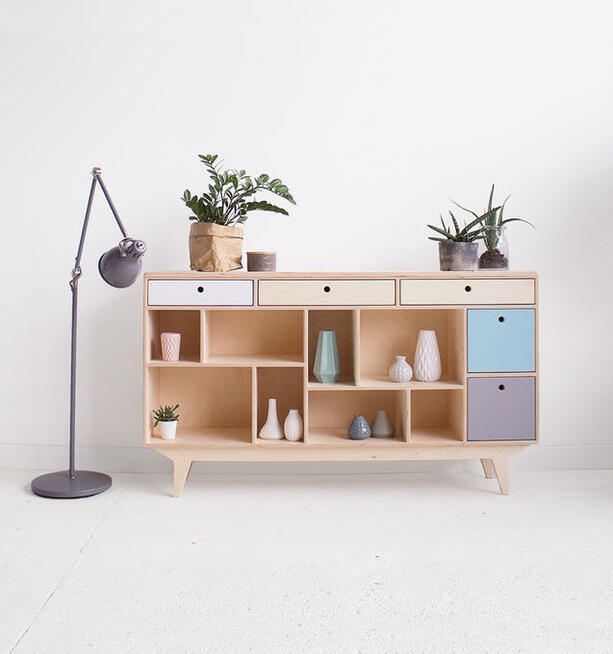 Szafka RTV Meble na zamuwienie ,plyta sklejka z brzozy