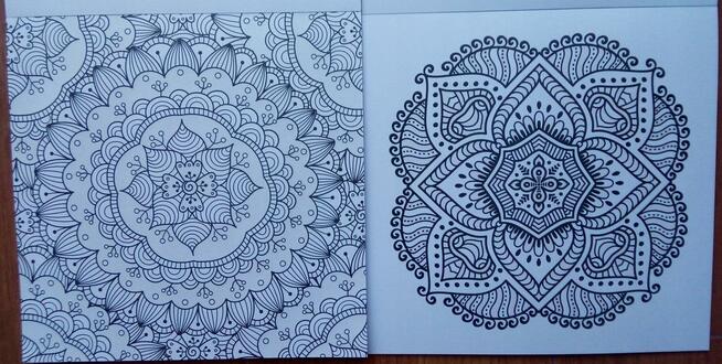 Mandale Kolorowanka kreatywna antystresowa z brokatem