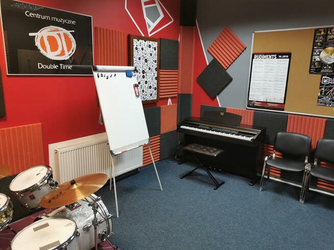 Nauka gry na perkusji, gitarze, pianinie