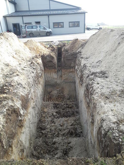 MINIKOPARKA PRZECISKI KRETEM przebicia pod drogami kostką