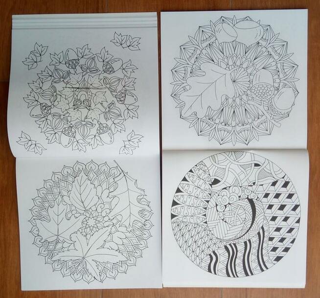 Relaks Mandale Antystresowa kolorowanka FUN