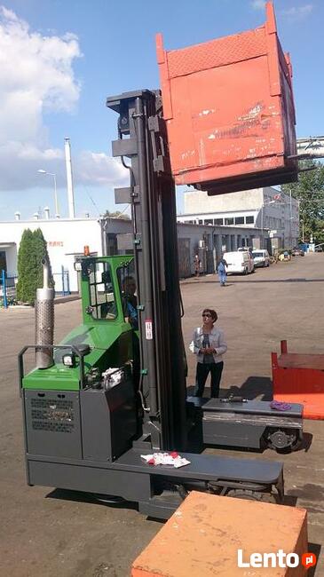 Wózek Widłowy wielokierunkowy i boczny Combilift