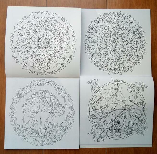 Relaks Mandale Antystresowa kolorowanka FUN