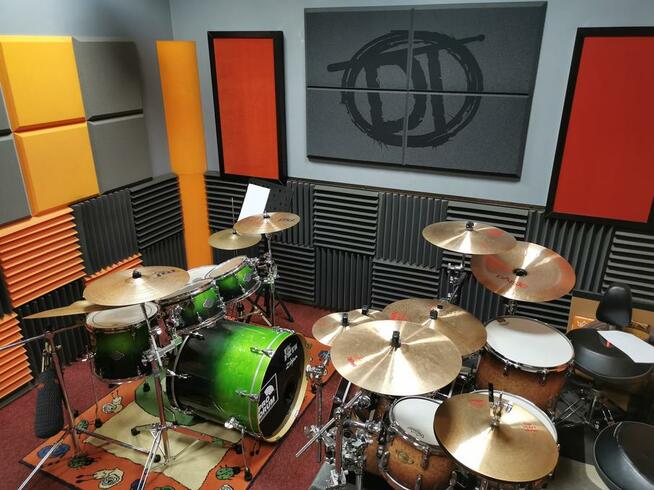 Nauka gry na perkusji, gitarze, pianinie