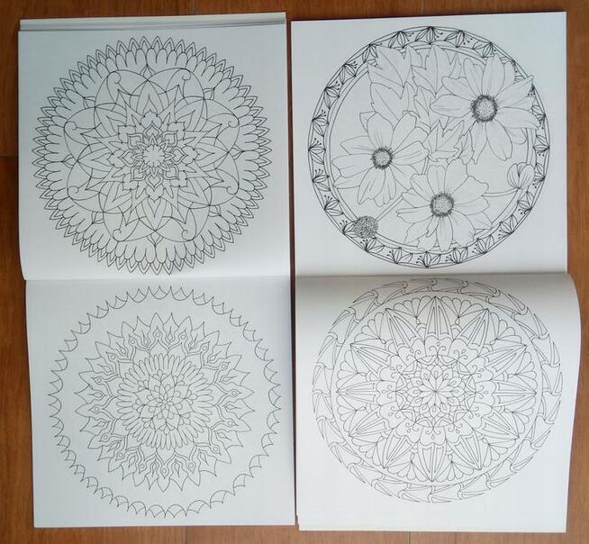 Relaks Mandale Antystresowa kolorowanka FUN