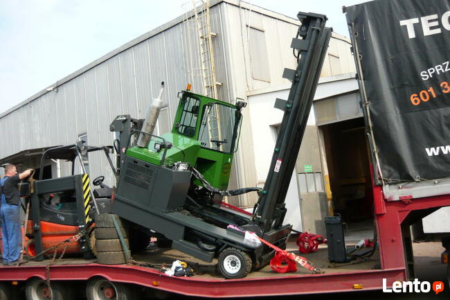 Wózek Widłowy wielokierunkowy i boczny Combilift