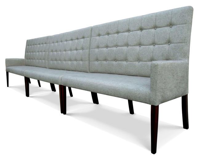 Ławki tapicerowane do domu do restauracji.