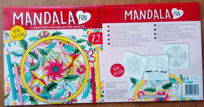 Mandale Antystresowa kolorowanka FUN Relaks