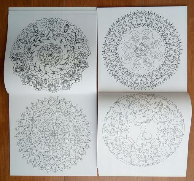 Relaks Mandale Antystresowa kolorowanka FUN