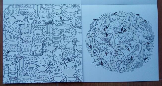 Brokatowa antystresowa kolorowanka kreatywna