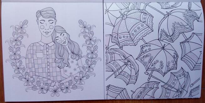 Brokatowa antystresowa kolorowanka kreatywna