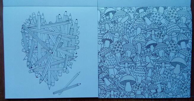 Brokatowa antystresowa kolorowanka kreatywna