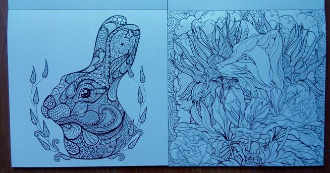 Brokatowa Antystresowa kolorowanka kreatywna relaks