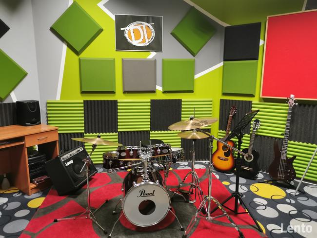 Nauka gry na perkusji, gitarze, pianinie