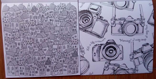 Brokatowa antystresowa kolorowanka kreatywna