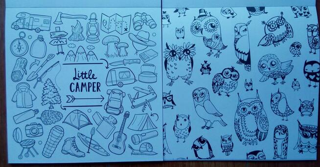 Brokatowa Antystresowa kolorowanka kreatywna relaks