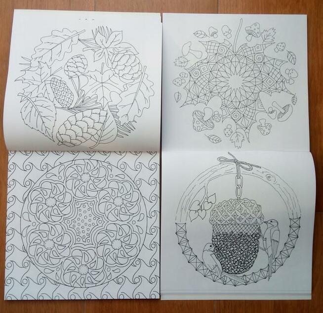 Relaks Mandale Antystresowa kolorowanka FUN