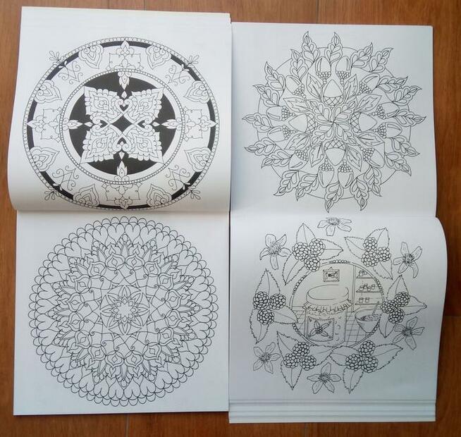 Relaks Mandale Antystresowa kolorowanka FUN