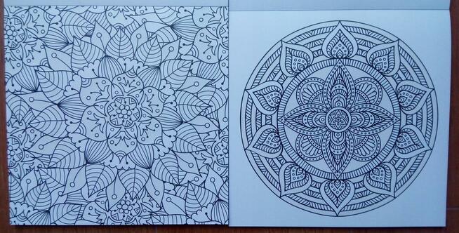 Mandale Kolorowanka kreatywna antystresowa z brokatem