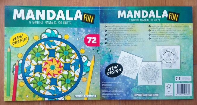 Relaks Mandale Antystresowa kolorowanka FUN