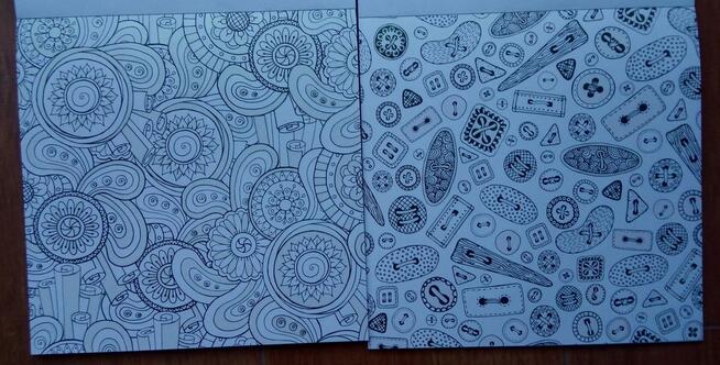 Brokatowa antystresowa kolorowanka kreatywna