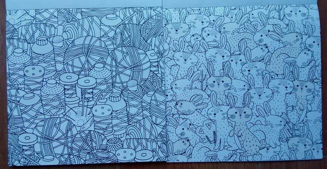 Brokatowa antystresowa kolorowanka kreatywna