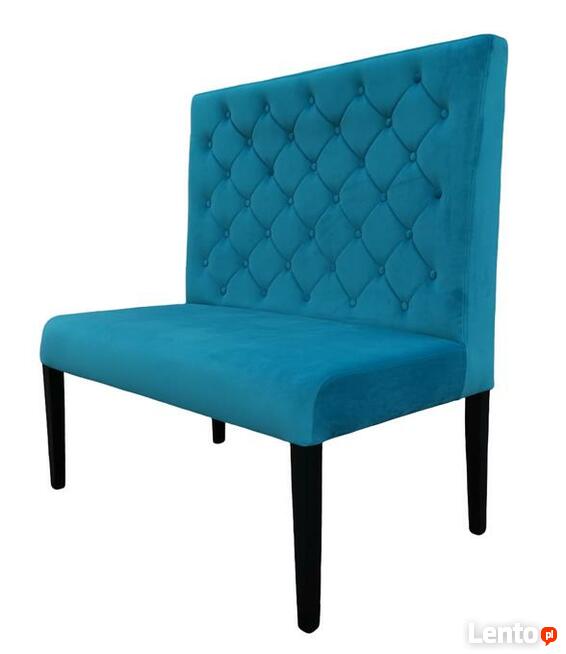 Loże, ławki tapicerowane do restauracji, krzesła.