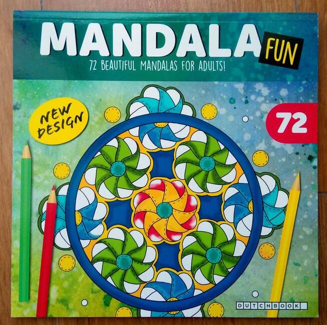 Relaks Mandale Antystresowa kolorowanka FUN