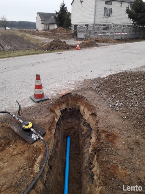 MINIKOPARKA PRZECISKI KRETEM przebicia pod drogami kostką