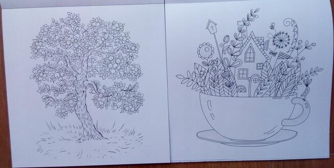 Brokatowa antystresowa kreatywna kolorowanka relaks