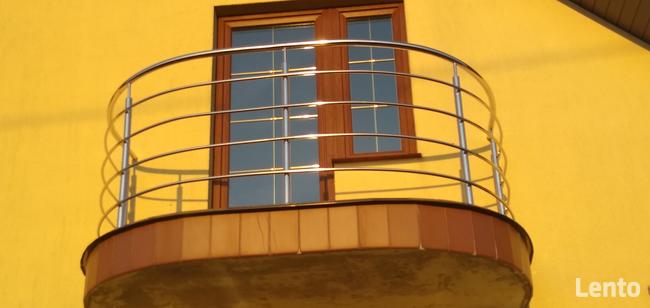 Nowoczesne balustrady, bramy, ogrodzenia malowane i nierdzewn