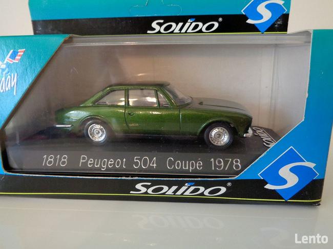 Sprzedam model PEUGEOT 504 COUPE 1978
