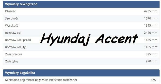 Hyundai Accent II 1.3 GLS 88KM 2005