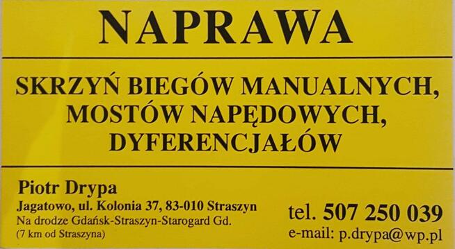 Naprawa mostów napędowych BMW Mercedes Volvo