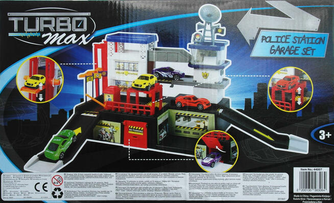 garaż policyjny Police Station - Garage Set 1:64 NOWE