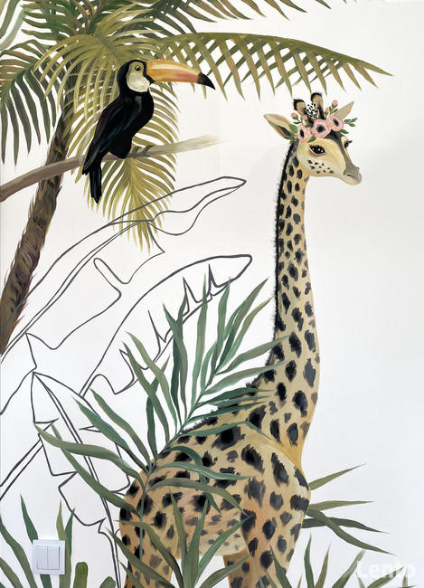 Artystyczne malowanie ścian i sufitów (wnętrza, zewnętrzne)