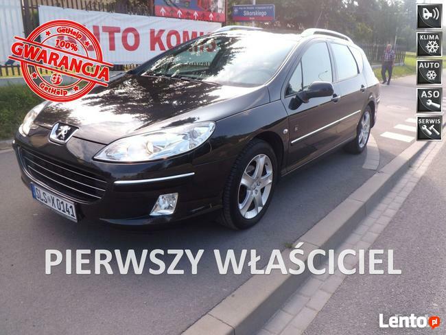 Peugeot 407 SW 2007 rok 2.0 benzyna 140 km