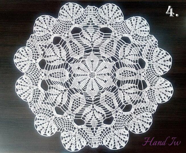 Serwety szydełkowe, rękodzieło (Hand Iw)