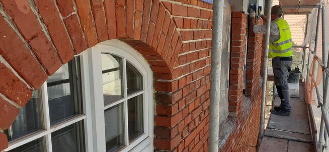 Fugowanie klinkieru-płytki elewacyjne