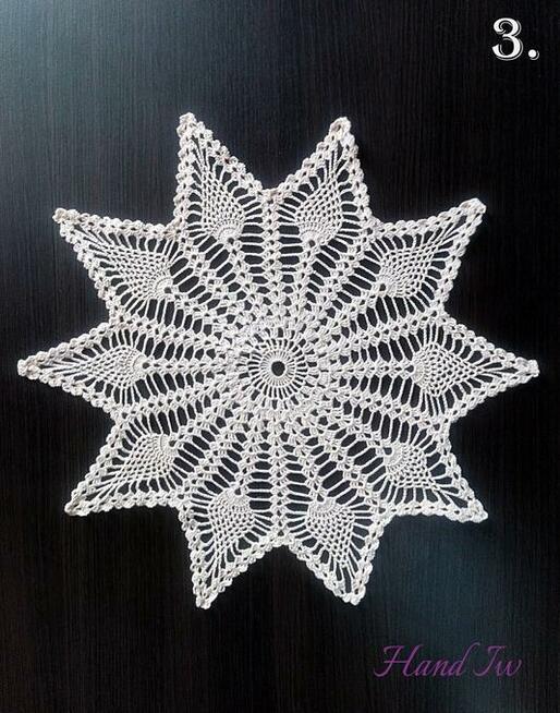 Serwety szydełkowe, rękodzieło (Hand Iw)