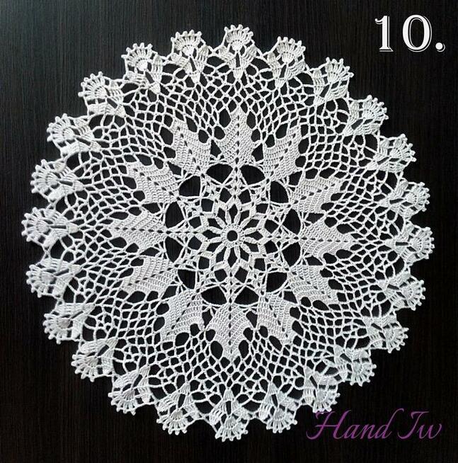 Serwety szydełkowe, rękodzieło (Hand Iw)