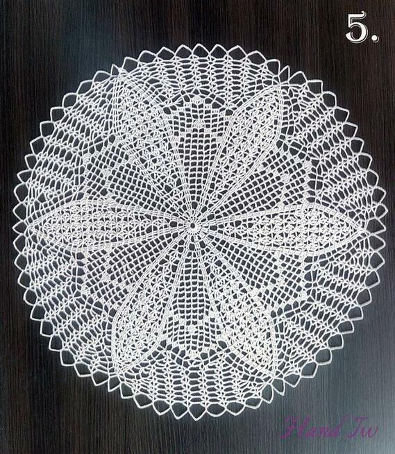 Serwety szydełkowe, rękodzieło (Hand Iw)