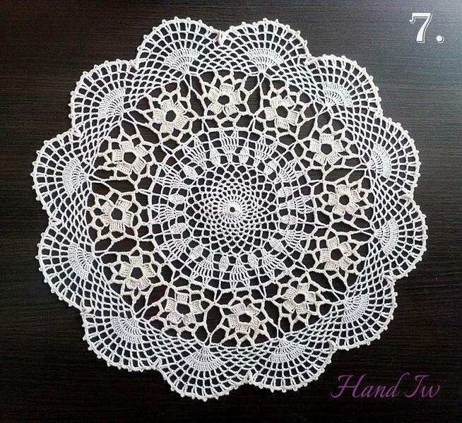 Serwety szydełkowe, rękodzieło (Hand Iw)