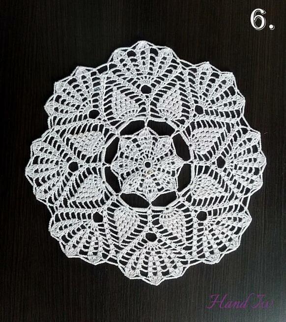 Serwety szydełkowe, rękodzieło (Hand Iw)